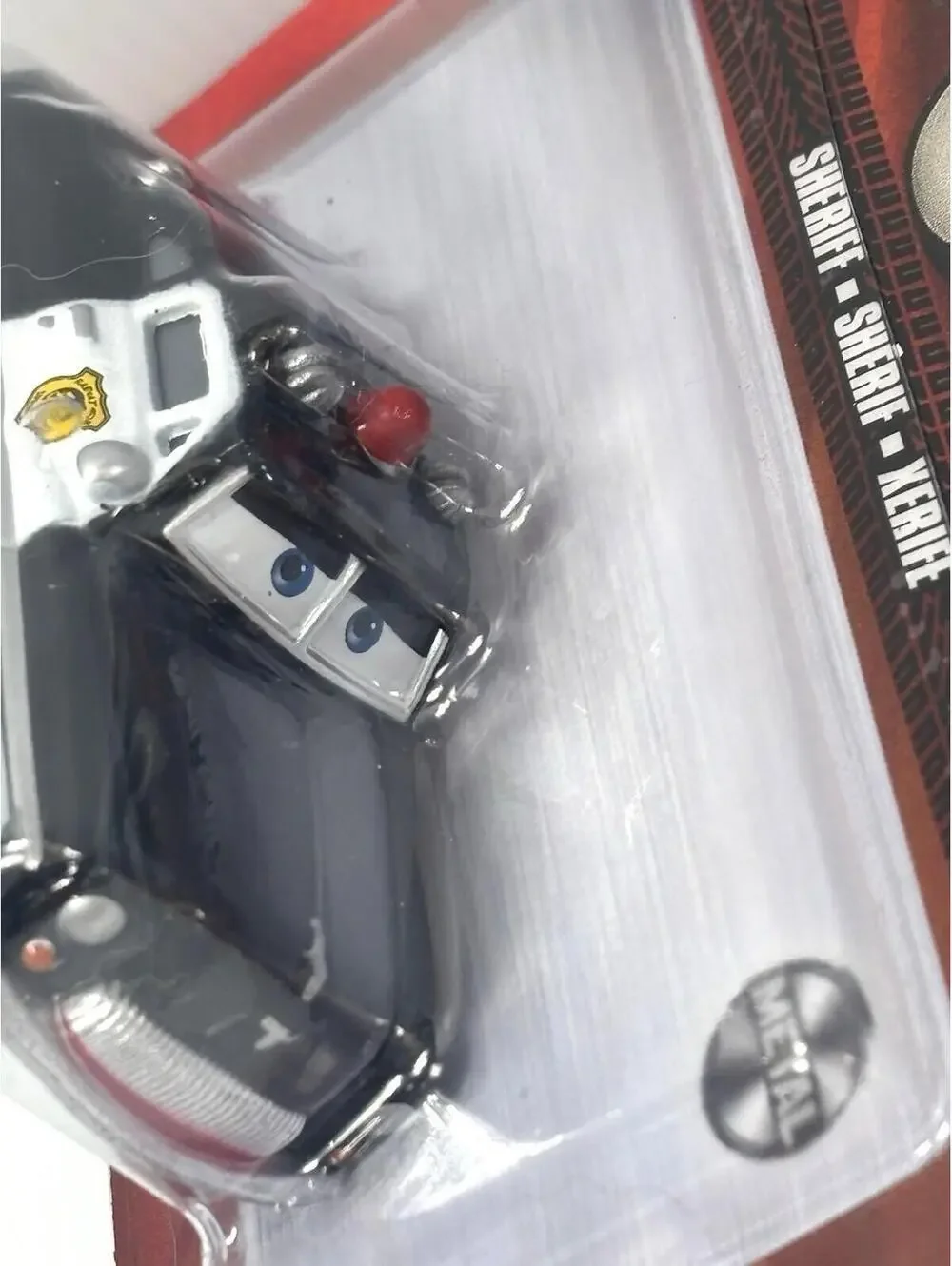 Disney Pixar Cars Sheriff Die Cast Mattel 1:55 Scale Toy Vehicle Car Auto -New